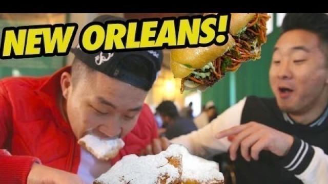 'NEW ORLEANS FOOD CRAWL (Cafe Du Monde, Po Boys) - Fung Bros Food'