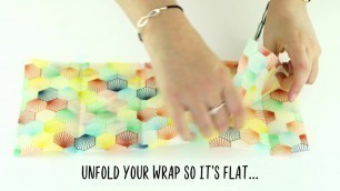 'How to make a pouch with a beeswax food wrap'