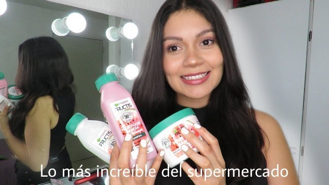 'PROBÉ HAIR FOOD SANDÍA *¿ME DEJO HORRIBLE EL CABELLO?*'