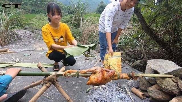 'Gà Nướng Mắc Khén theo kiểu bác TÂN HOA BAN FOOD'