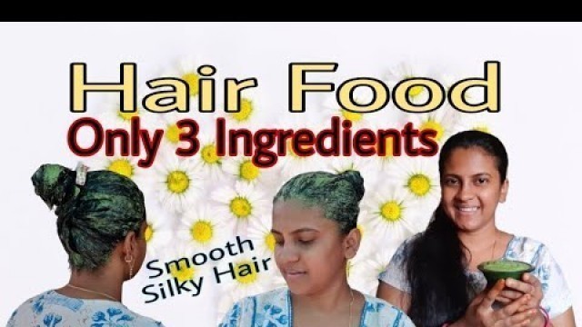 'Hair Food | Solution for Dandruff Telugu | HAIR GROWTH PACK | Hair mask for Smooth & Silky Hair'