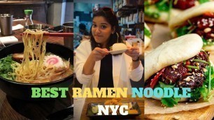 'Ramen Noodles|NYC Manhattan Budget Restaurant|Japanese Asian Cuisine|Must Try Food Insider|Kuu Ramen'