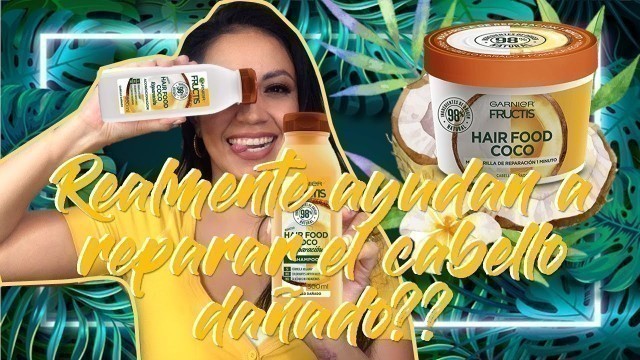 'Nuevo shampoo y acondicionador Hair Food de Garnier'