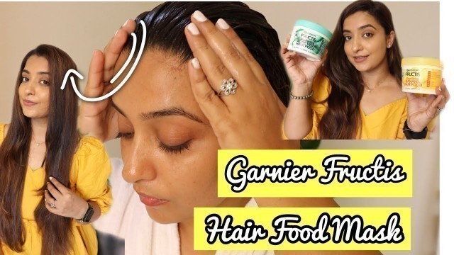 '*NEW * Garnier Fructis Hair Food Mask | 3-In-1 Hair Mask | Sonya Mehmi'