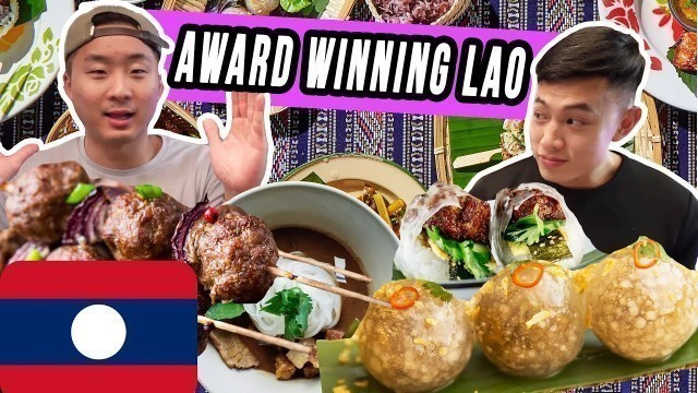 'The BEST LAO Restaurant in AMERICA! Laotian Cuisine'