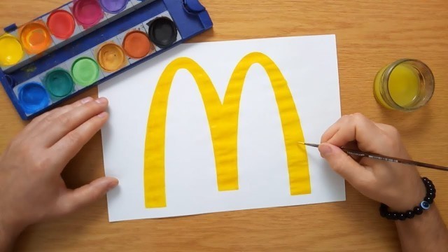 'How to draw the McDonald\'s logo'