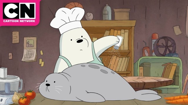 'We Bare Bears | The Bears Go On a Diet | Cartoon Network'