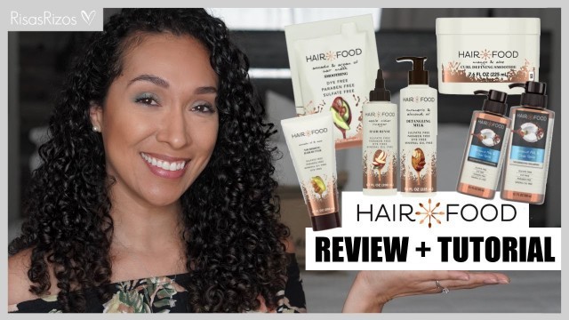 'HAIR FOOD FULL REVIEW - WASH AND STYLE ROUTINE'