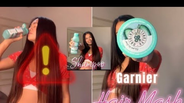 'NEW GARNIER FRUCTIS HAIR FOOD AND HAIR MASK - Unboxing and Demo + HONEST REVIEW  || MamaGhairtips'