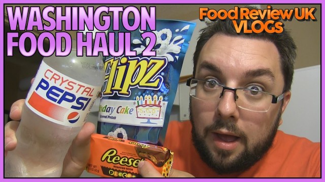 'Washington D.C. Food Haul 2 | Food Review UK VLOGs'