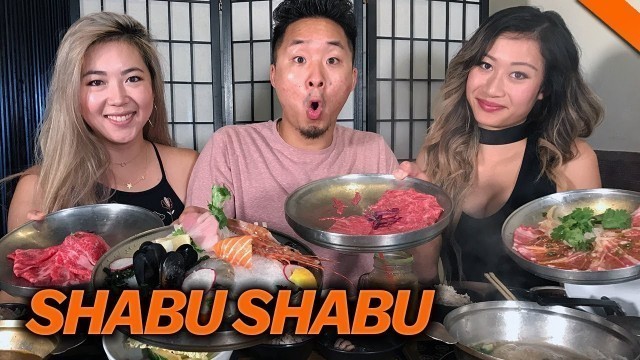 'GOURMET KOREAN SHABU SHABU w/ LEENDA D - Fung Bros Food'