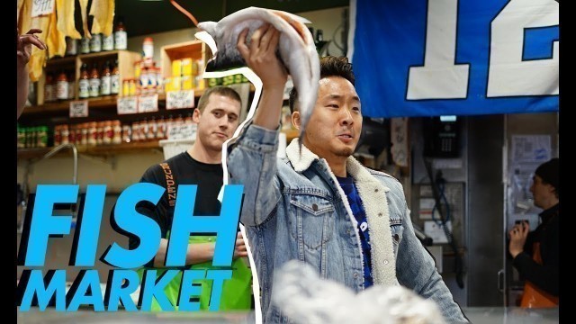 'GREAT AMERICAN FISH MARKET (Catching Fish - Pike Place Seattle) | Fung Bros'