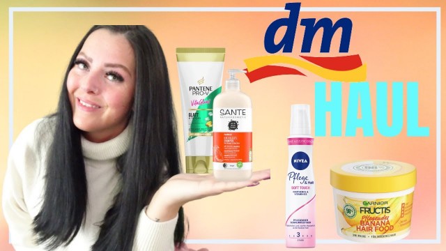 'dm HAUL NEUHEITEN |Februar 2022 | Fructis 3in1 Maske HAIR FOOD BANANA| nnbeautytwins|'