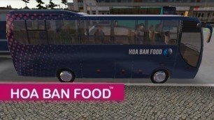 'Mod nhà xe HOA BAN FOOD - Game lái xe khách'