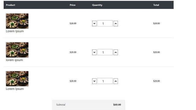 'Create a shopping Cart Page | How to design a Shopping Cart Page | HTML 5 | CSS 3 | Bootstrap'