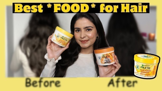 'Best Hair Mask is now in INDIA | *NEW* Garnier Hair Food | Kashika'