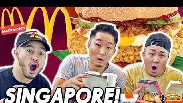 'Breakfast  Lunch at SINGAPORE MCDONALDS  Fung Bros 1080p'