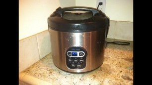 'Aroma 20 Cup Digital Rice Cooker & Food Steamer Review'