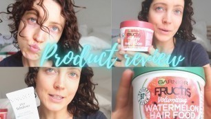 'Wavy/curlyHairCare| Product reviews| Garnier Fructis Hair Food| Evo Cool Brown Conditioner|'