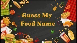 'Guess The Food Name | Food Riddles | Tricky Riddles | SOLVE MY RIDDLES'