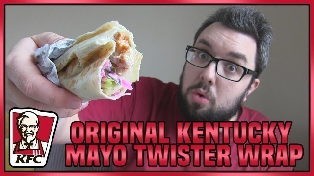 'KFC Original Kentucky Mayo Twister Wrap Review'