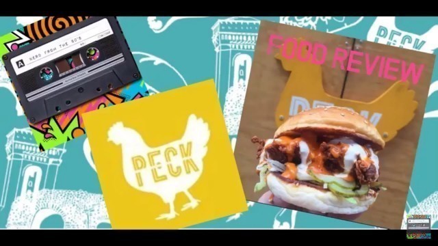 'Buffalo Chicken Burger from Peck, Colchester Market, Essex, UK Food Review'