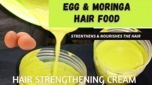 'KERATIN HAIR TREATMENT/HAIR FOOD CREAM FOR HAIR GROWTH|EGG & MORINGA CONDITIONER FOR HAIR TREATMENT'