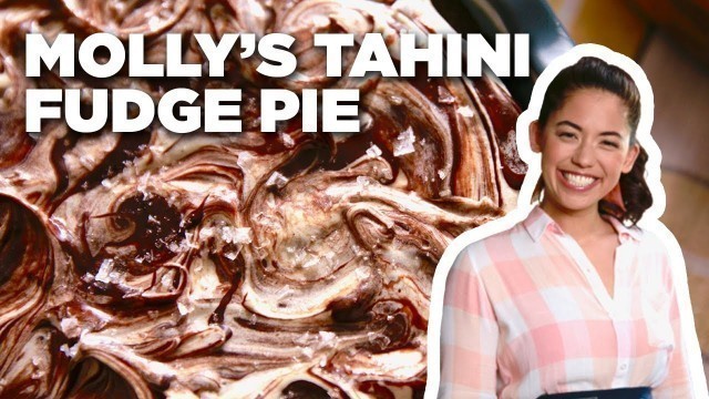 'Molly Yeh\'s Tahini Fudge Pie | Girl Meets Farm | Food Network'