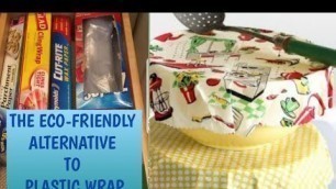 'एक आसान तरीका CLING WRAP और AluminiumFOIL से छुटकारा  पाने का |DIY Bee Wax Food Wraps|DIY Food Wraps'