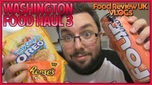 'Washington D.C. Food Haul 3 | Food Review UK VLOGs'