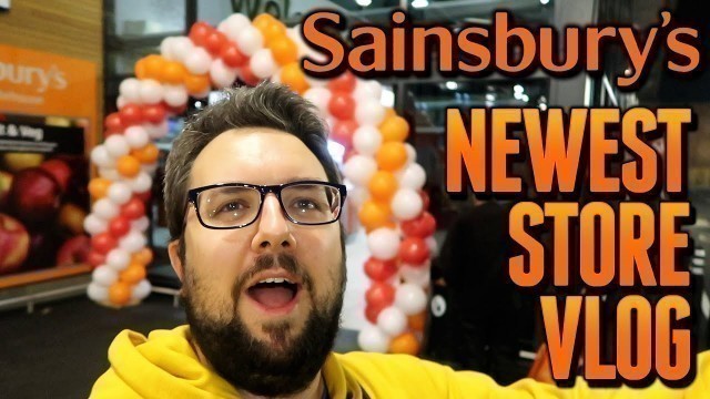 'NEWEST Sainsbury\'s in the UK | Aylesbury Shopping VLOG'