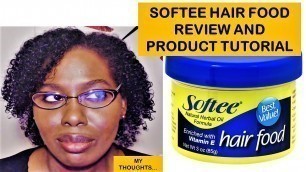 '#naturalhairgrowth #natural hair Softee Hair Food'