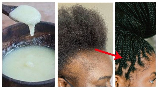 'Hair Food that Grew my hair in one month (RECIPE INCLUDED)'