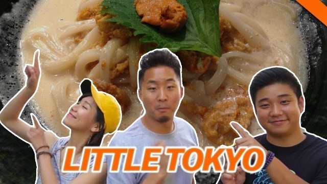 'LITTLE TOKYO FOOD CRAWL w/ YUSUKE & NARISA - Fung Bros Food'